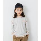 tシャツ 配色ステッチ 長袖Tシャツ キッズ 子供服 男の子 女の子