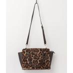 「MICHAEL KORS」 レオパード2WAYバッグ - ブラウン レディース