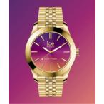 「ICE WATCH」 アナログ腕時計 - パープル レディース