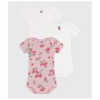 ショッピングモロッコ ベビー服 ロンパース 半袖ボディ３枚組