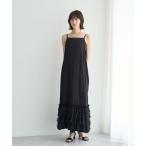 ワンピース ラッフルキャミワンピース