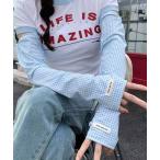 ショッピングアームカバー アームカバー 「urge select」アソートデザイン ブルー アームウォーマー「UV対策/冷房対策/接触冷感」 レディース