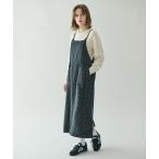 サロペット オーバーオール LE GLAZIK | ツイルプリント サロペットスカート WOMEN レディース