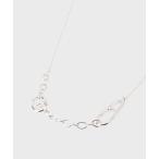 ネックレス デザインリング ショートネックレス レディース