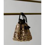 クラッチバッグ パーティーバッグ CITRUS シトラス 別注Printed Gold Sequines Polti Bag C25/ PO864 レ
