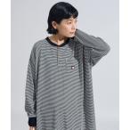 ワンピース RED KAP × FREAK'S STORE/レッドキャップ 別注 ヘンリーネック 長袖ワンピース