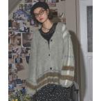カーディガン plaid pattern knitcardigan / プラッドパターンニットカーディガン レディース