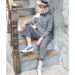 サロペット オーバーオール レイヤード風オールインワン レディース