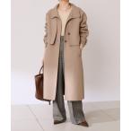 コート アウター リバーレイヤードコート/ロングベスト/ノーカラージャケット/2点セットアイテム レディース