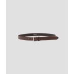 ベルト OILED LEATHER NARROW BELT メンズ