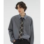 ネクタイ TWO COLOUR TARTAN SILK TIE