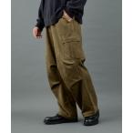 カーゴパンツ シンセティックスエードカーゴパンツ メンズ