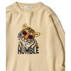 ニット セーター 「POWER TO THE PEOPLE」アニマルジャガードニット レディース メンズ