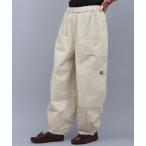 ショッピングサルエル パンツ ウォッシュ加工タックカーブパンツ レディース