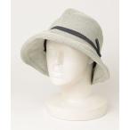 「Little＆More」 ストローハット M ライトグレー レディース