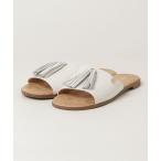 ショッピングMINNETONKA 「Minnetonka」 フラットサンダル 8 ホワイト レディース