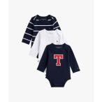 ベビー服 ロンパース BABY ロングスリーブボディスーツ 3Pギフトパック