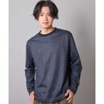 tシャツ エンボスリンクスフェイクスウェードロンT メンズ