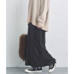 スカート ストレッチレザータイトスカート