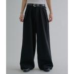 スラックス 2タックワイドバギースラック