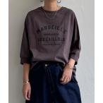 tシャツ 「なくなり次第終了」コットンラグラン7分袖Tシャツ レディース