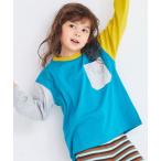 tシャツ 配色ポケットロンTee キッズ
