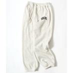 ショッピングスウェットパンツ スウェットパンツ ジャージ 2025AW DISCUS/ディスカス 裏ボアフリース カレッジワンポイントロゴ刺繍 スウェットパンツ メンズ レディース