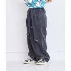 パンツ リボンいっぱいデニムバレルパンツ キッズ 子供服 男の子 女の子