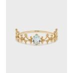 指輪 リング 「Pocket Ring」K5アクアマリンリング レディース
