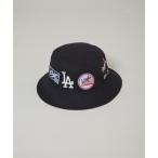 ショッピングハット 帽子 ハット NEW ERA/別注LA Logo Allover MLB HAT メンズ