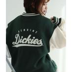 スタジャン 「GENUINE DICKIES/ジェニュインディッキーズ」 裏起毛 バックチェーン刺繍 スウェットスタジャン メンズ レディース