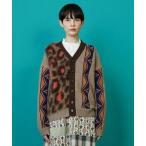 カーディガン レオパーカーデ レディース メンズ