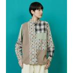 ブラウス シャツ ドライフラワー シャツ レディース メンズ