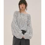 ニット セーター loose volum