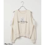 tシャツ 「girly line」CATリボンカタアキトップス キッズ 子供服 女の子
