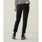 パンツ 刺繍ポケット発熱裏起毛パンツ レディース