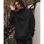 ショッピングスウェード トレーナー スウェット msw1734- 裏フリーススウェードポンチリブタートルネック メンズ