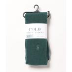 タイツ POLO RALPH LAUREN ワンポイント うすくてあたたかい ウール入りタイツ 01847611 レディース