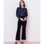 パンツ バックリボンフレアパンツ レディース