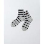 靴下 POLO RALPH LAUREN オーガニックコットン混 ボーダーベア ショートクルーソックス 03207200 レディース