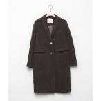 [SLOBE IENA] Пальто Честерфилд 38 зеленый женский 