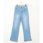 [LEPSIM] обработка Denim брюки M голубой женский 