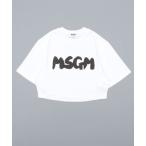 「MSGM」 半袖Tシャツ M ホワイト