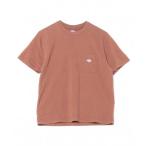 [DANTON] one отметка короткий рукав футболка 36 Brown женский 