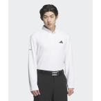 ポロシャツ モノグラム長袖ポロシャツ「adidas Golf/アディダスゴルフ」 メンズ