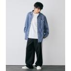 シャツ 90s ヴィンテージ インディゴ オーバーシャツ メンズ