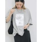 tシャツ 箔プリントTシャツ レディース