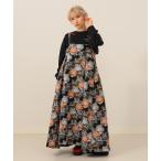 ワンピース 猫いっぱい  キャミソール ワンピース