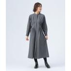 ワンピース タック シェイプ シャツ ワンピース