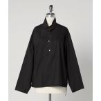 ブラウス シャツ 「LOEFF」タイプライター スナップ シャツ UNISEX レディース メンズ